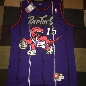 Vince Carter Raptors jersey